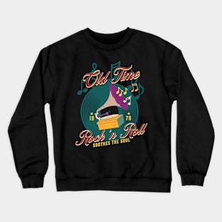 Old Time Rock Crewneck Sweatshirt